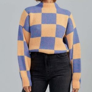 Like New Stine Goya Adonis Alpaca Knit  Sweater XS Sunset Melange